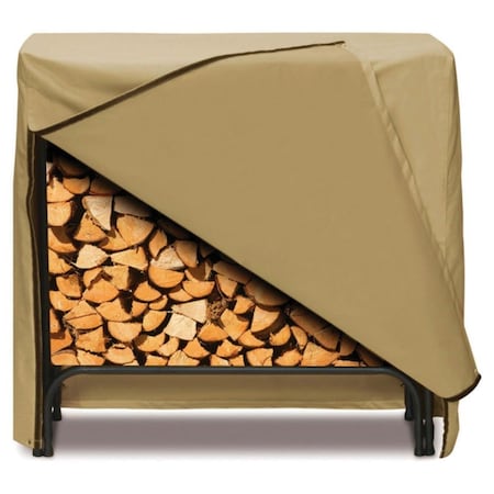 Two Dogs Designs 96 In. Log Rack Cover - Khaki 2D-LR96245